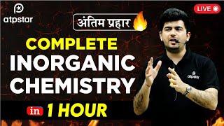 Complete Inorganic Chemistry revision in 1 Hour  IIT JEE  NEET  one shot by ATP STAR Kota