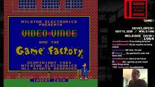 Push To Reject - Video Vince and the Game Factory 1984 Mylstar unreleased