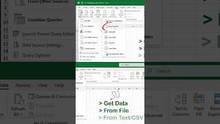 CSV den Excel e veri aktarma. #excel #exceltips #csv #txt #excel #exceltricks