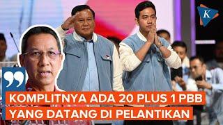 20 Kepala Negara Sahabat dan Perwakilan PBB Akan Hadiri Pelantikan Prabowo