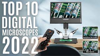 Top 10 Best Digital Microscopes of 2022  Soldering Coin Microscope Camera with LED Lights HDMI