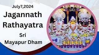 Jagannath Rathayatra sri Dham Mayapur July 7  2024