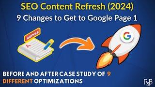 How to Update On Page SEO for Better Ranking the 9 changes I made to get to page 1