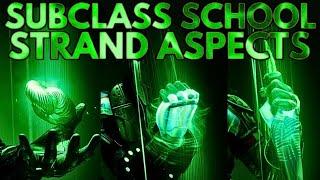 Strand Aspects Explained  Subclass School