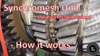 Synchromesh unit Manual Car Transmission - How it works