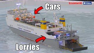 SUPER SCALE RC PASSENGER AND CAR FERRIES RC SHIPS and RC BOATS