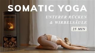 Somatisches Yin Yoga  unterer Rücken & Wirbelsäule  „Freeze“ Reaktion auf Stress auflösen