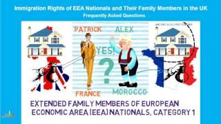 Extended family members of EEA nationals in the UK 1 of 4