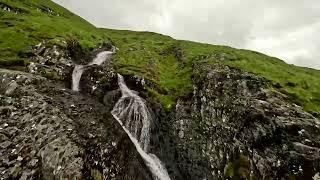 Chasing the waterfall Glen Coe FPV