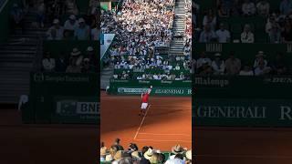 Novak Djokovic slow motion serve in Monte Carlo 2024 #djokovic #atp #tennis