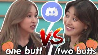 TWICE butt debate gets *heated* ft. my discord