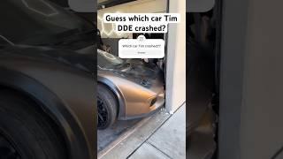 Luxury car crashed 20 million Guess which car? #luxury #hypercar