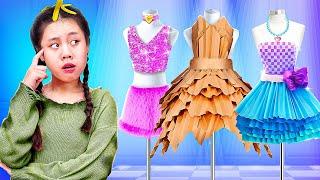 Poor Baby Doll Becomes Fashionista - Funny Stories About Baby Doll