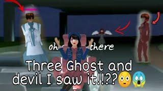 Three Ghost and devil I saw it #ghost hunter