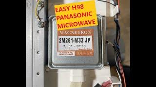 H98 Error fix - Step by step to repair Panasonic Microwave Inverter NN-SD997S Magnetron 2M261-M32