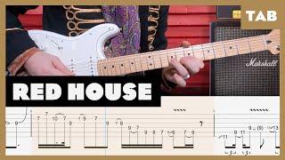 Jimi Hendrix - Red House - Guitar Tab  Lesson  Cover  Tutorial