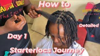 Perfect Starter Locs Tutorial  Interlocking & Instant Crochet Method