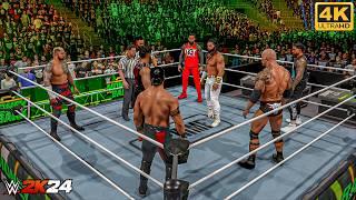 WWE 2K24 - Bloodline Elimination War Match  PC 4K60