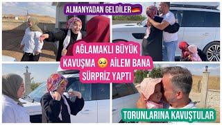 ANNEMLERLE 1 SENE SONRA DUYGUSAL BÜYÜK KAVUŞMA  TORUNLARINA KAVUŞTULAR EVİMİZE TEPKİLERİ 