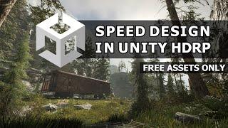 Broken Railway  Free Assets Only  Environment Design  Level Art  Unity  Speed Design  HDRP