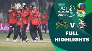 Full Highlights  Multan Sultans vs Lahore Qalandars  Match 1  HBL PSL 8  MI2T