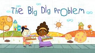 The Big Dig Problem  Peg + Cat  PBS KIDS Videos