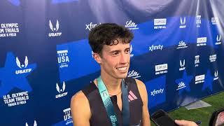 A Dream Come True Nico Young Becomes An Olympian After 3rd Place In Men’s 10K Olympic Trials