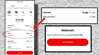 SILAKAN DIAMBIL KUOTA INTERNET GRATIS 17 GB TELKOMSEL TERBARU