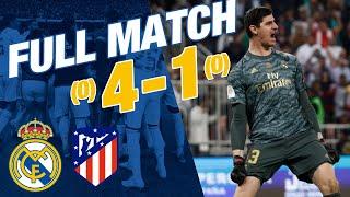 FULL MATCH  Real Madrid 0-0 Atlético 4-1 penalties  Spanish Super Cup 201920 final