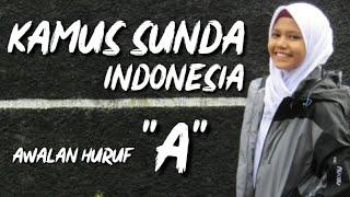 115 Kamus Sunda - Indonesia Awalan Huruf A Kosakata Sunda