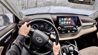 2021 Toyota Highlander Hybrid - 1 Year Ownership Update & Winter Driving Impressions