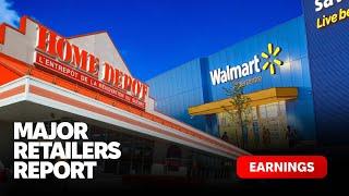 Retailers Report Home Depot Walmart Earnings Preview