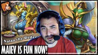 MAIEV IS SO MUCH FUN NOW - Hearthstone Battlegrounds