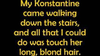 Konstantine-Something Corporate with lyrics