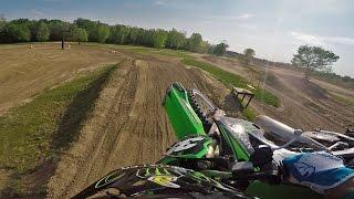 KX125 Wide Open at Baja Acres MX ft. Joey Crown