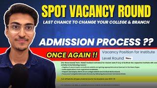 MHT CET 2024  Spot Round Again  Admission Process  Latest Update by CET CELL  Vacant Seats