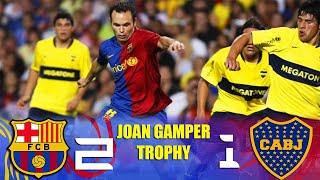 Barcelona 2-1 Boca Juniors - Final Trofeu Joan Gamper 2008 All Goals & Full Highlights