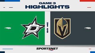 NHL Game 3 Highlights  Stars vs. Golden Knights - April 27 2024