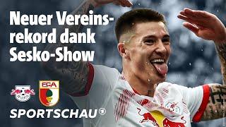 RB Leipzig – FC Augsburg Highlights Bundesliga 5. Spieltag  Sportschau Fußball