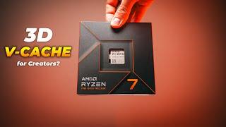 Marketing TRICK?  AMD Ryzen 7800x3D review for CREATORS Video Photo & 3D