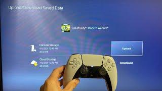PS5 How to UploadDownload Saved Data Tutorial For Beginners