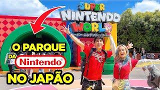 FOMOS NO PARQUE DA NINTENDO Conheça com a gente a Super Nintendo World no Japão