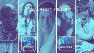 30H NOV & 1ST DEC  ON THIS DAY  THESE DAYS IN HISTORY  THIS DAY IN HISTORY  TODAY  HISTORY