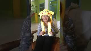 bunny hat topi led pokemon