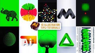 10 Adobe Illustrator Tips and Tutorials  Adobe Illustrator Tutorial  2024