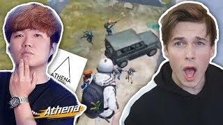 PANDA REACTS TO ATHENA Gaming  PUBG Mobile