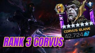 7 STAR RANK 3 CORVUS GLAIVE HAS ARRIVED. INSANE DAMAGE