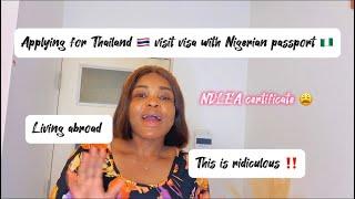 Applying for Thailand visit visa while living abroad#tourism #living #nigeriaentertainment #nigeria
