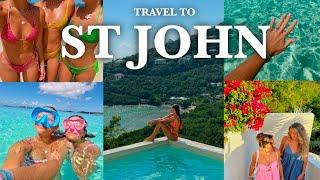 st john spring break vlog *girls trip*