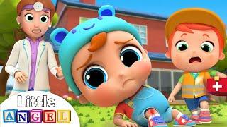 Ouch I Got A Boo Boo  Little Angel Safety Kids Songs with Nursery Rhymes